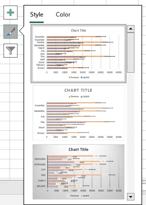 Chart Styles