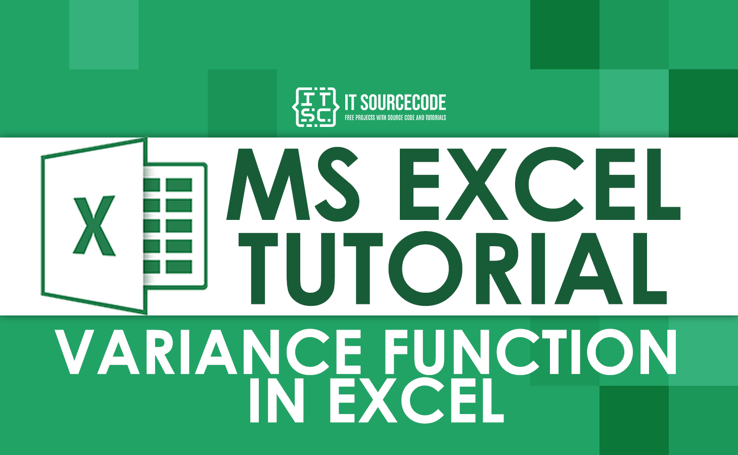 Excel variance function