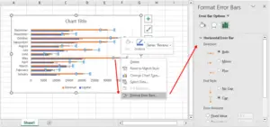 How To Add Standard Error Bars In Excel Charts