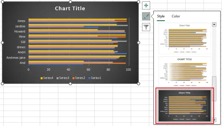 Bar Chart In Excel How to Create With Example