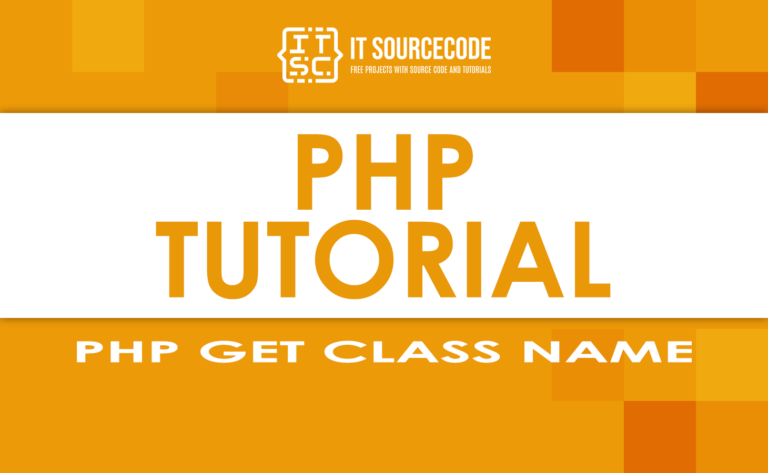 PHP Get Class Name