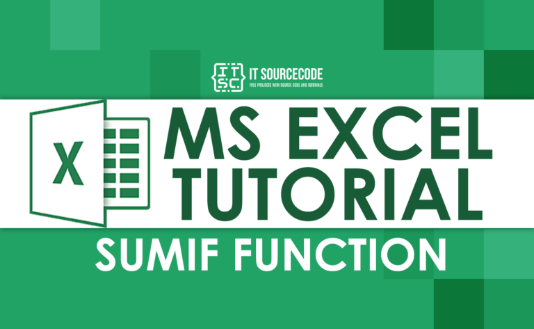 SUMIF FUNCTION