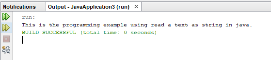 Used Read a text file as String Method