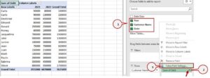 How To Calculate Percentage Difference In Excel Pivot Table
