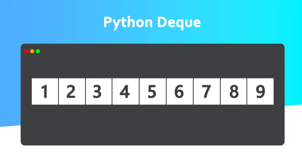 Deque Python | How to Deque in Python