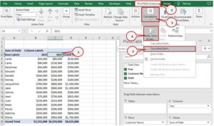 How To Calculate Percentage Difference In Excel Pivot Table