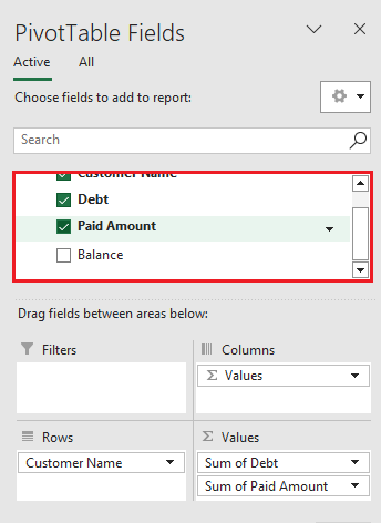 add and edit pivot tables in Excel
