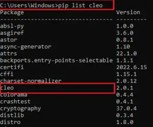 Modulenotfounderror: no module named ‘cleo’ [Solved] (2026)