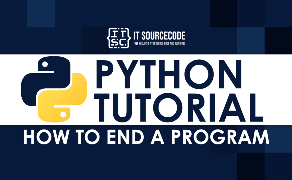 how-to-end-a-program-in-python