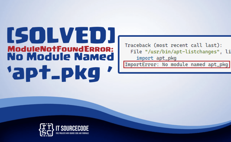 Importerror No module named apt_pkg [SOLVED]
