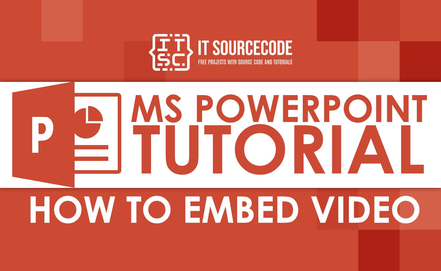 MS Powerpoint Tutorial how to embed video