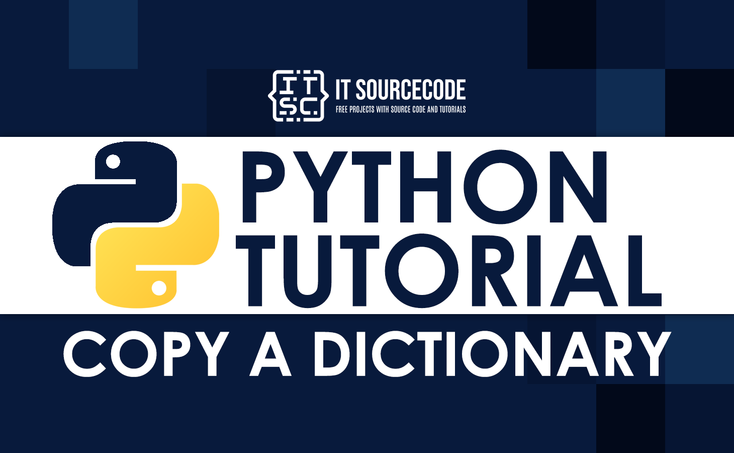 Python Copy a Dictionary