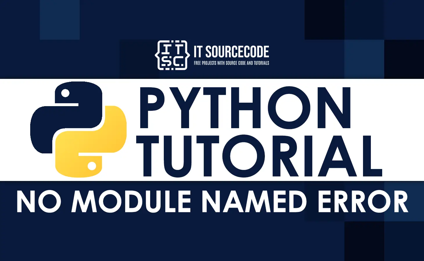 Python No Module Named Error