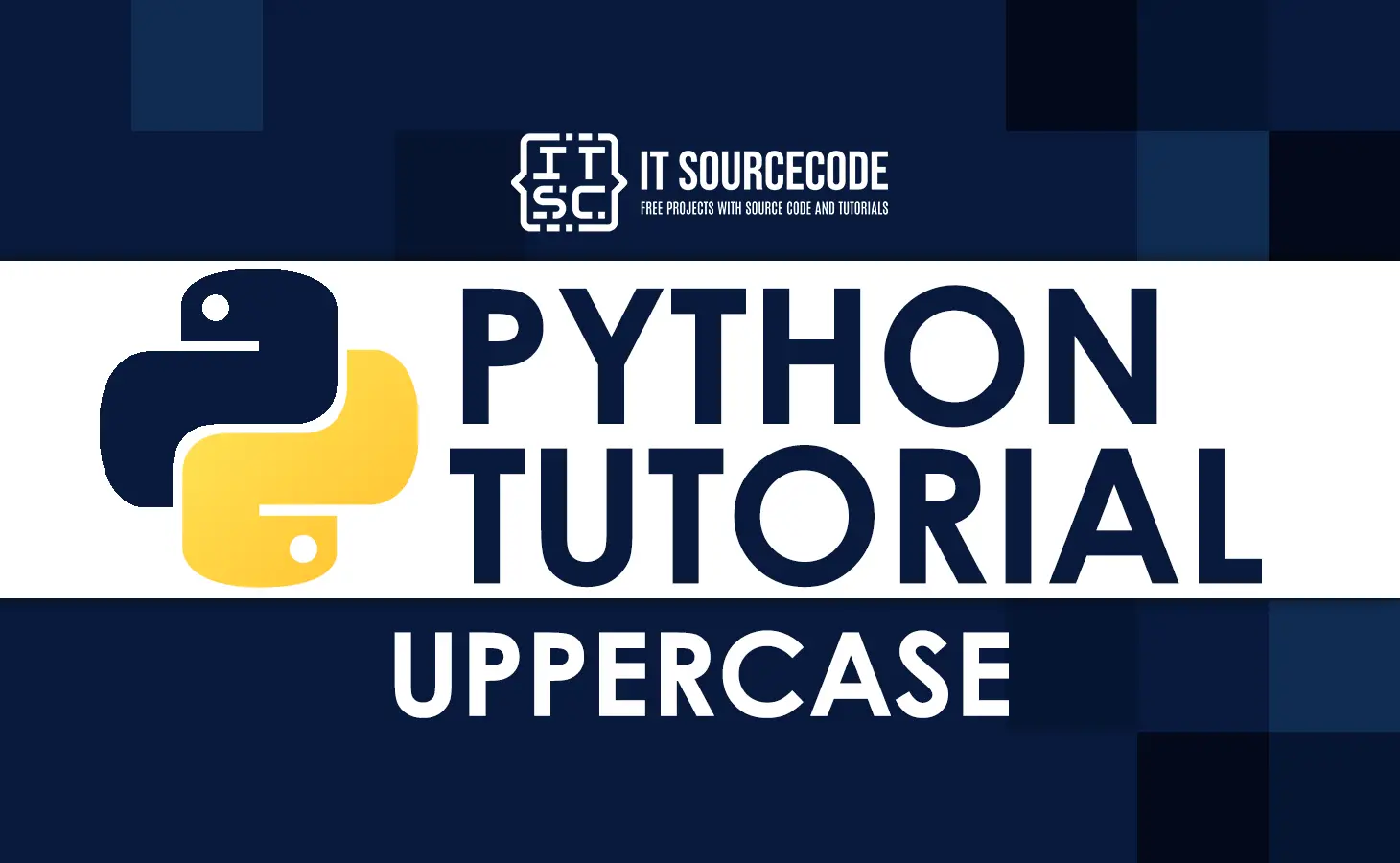 Python Uppercase