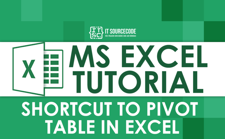 The Ultimate Keyboard Shortcut To A Pivot Table In Excel