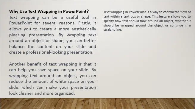 Wrap text using Textbox