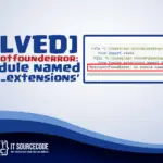 Modulenotfounderror: no module named typing_extensions