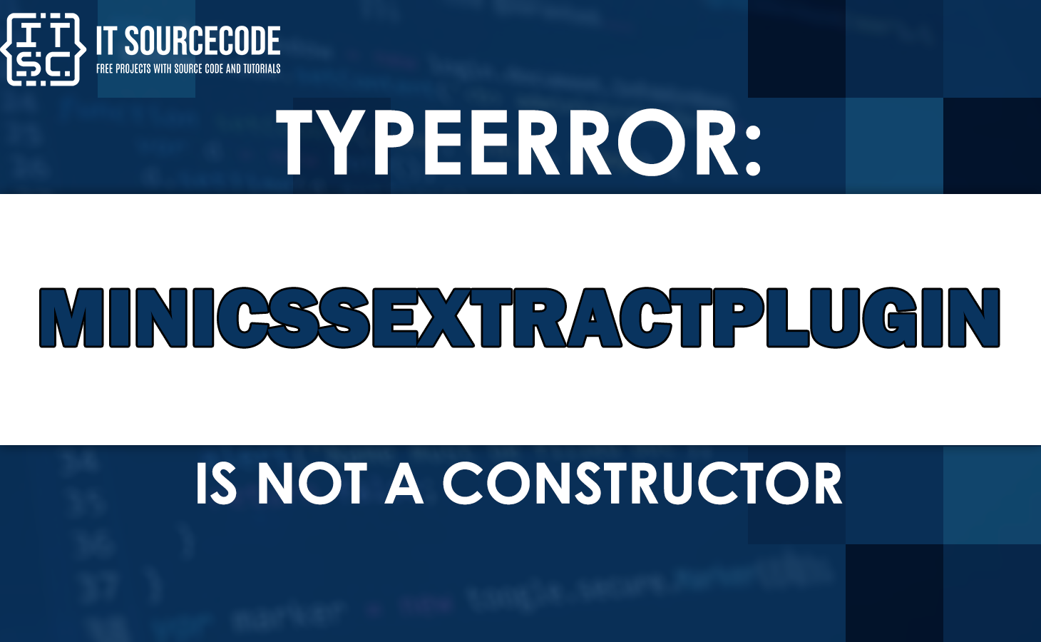 Typeerror: minicssextractplugin is not a constructor