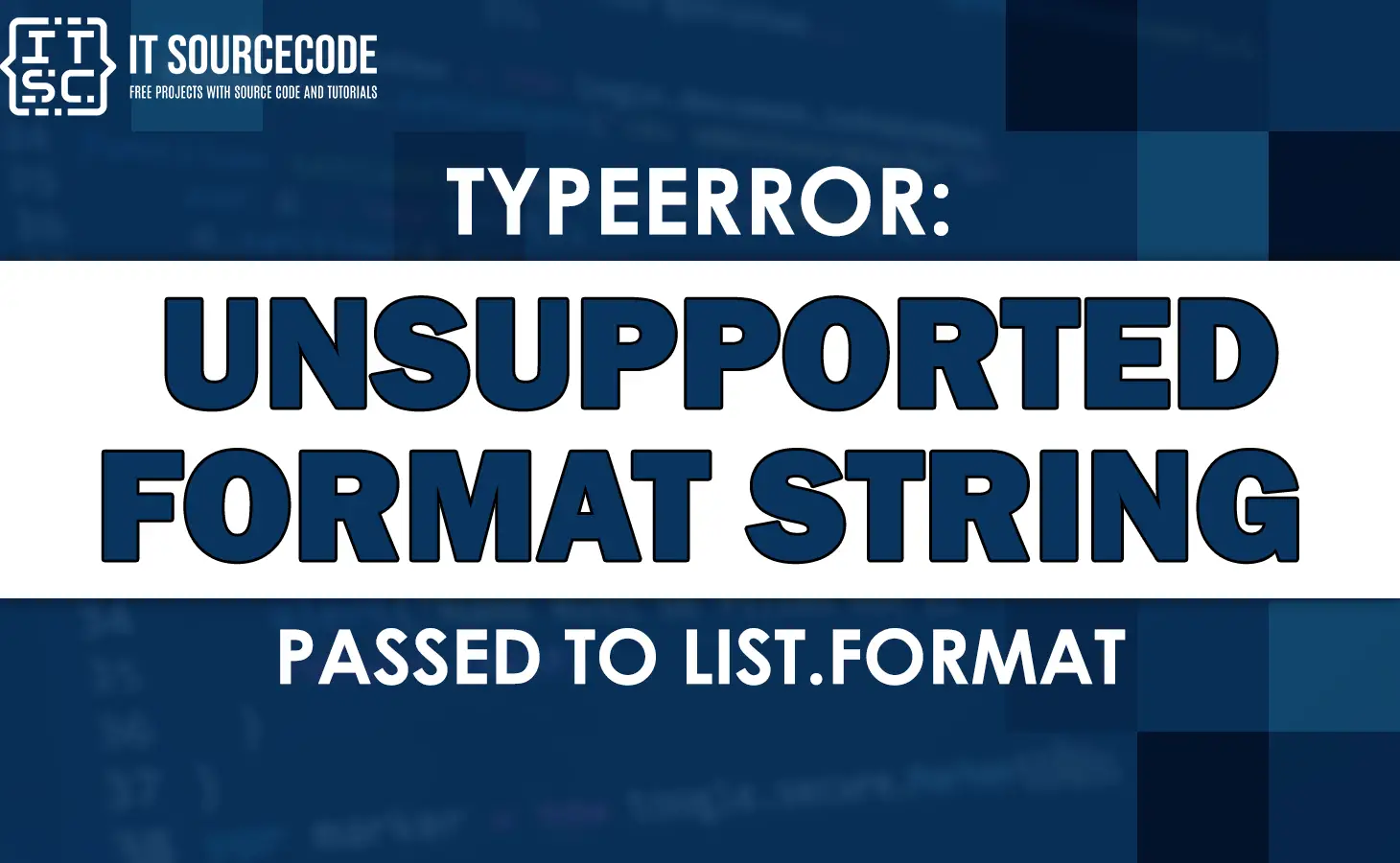 Typeerror unsupported format string passed to list.format