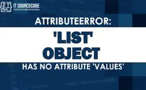attributeerror 'list' object has no attribute 'values'