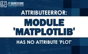 Fix Module Matplotlib has no Attribute (2026 matplotlib)