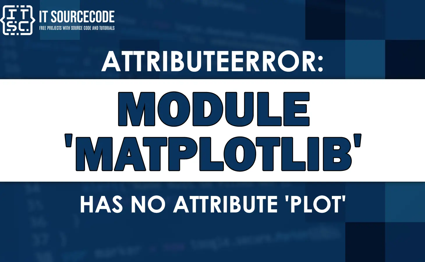 Attributeerror: module 'matplotlib' has no attribute 'plot'