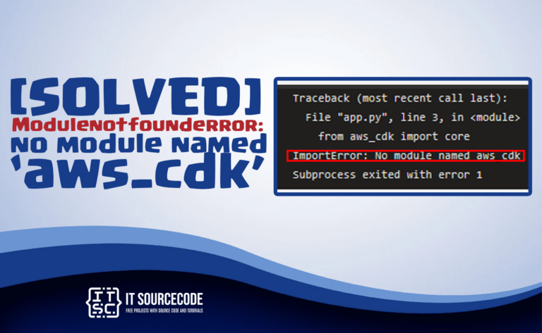 Modulenotfounderror: no module named 'aws_cdk' [SOLVED]