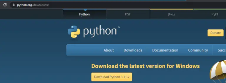 update python