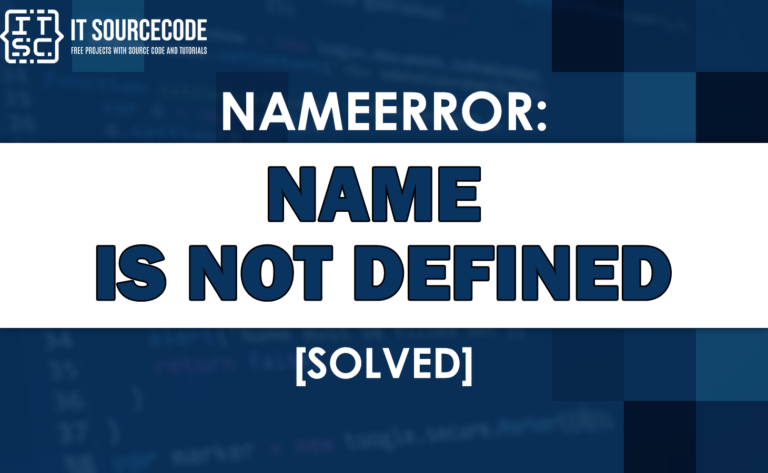 Nameerror name is not defined