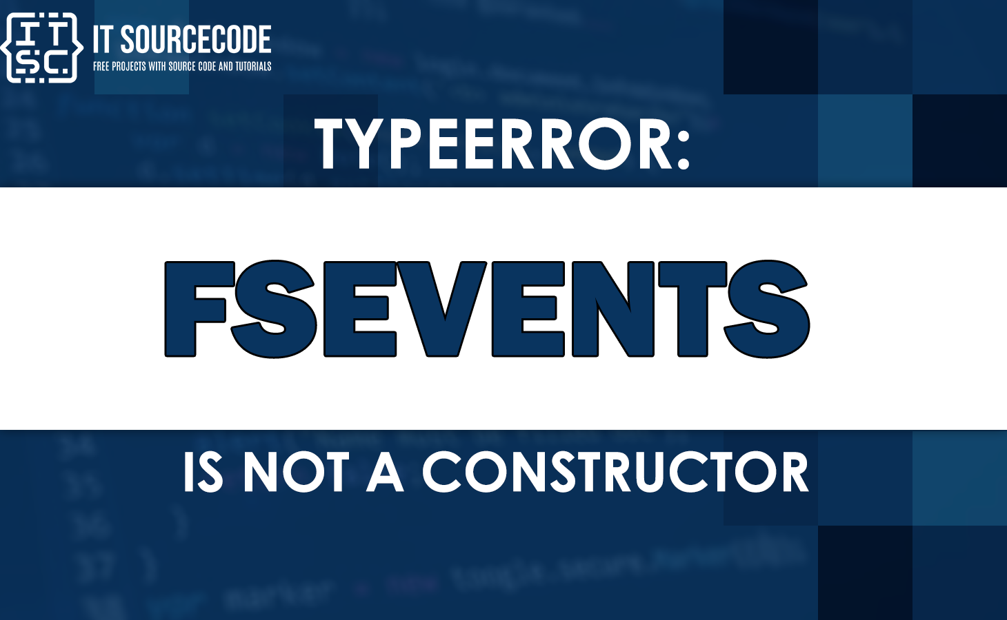 Typeerror fsevents is not a constructor