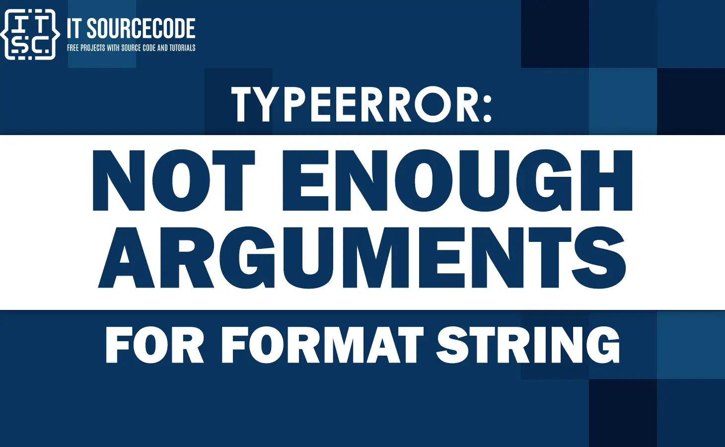 Typeerror not enough arguments for format string