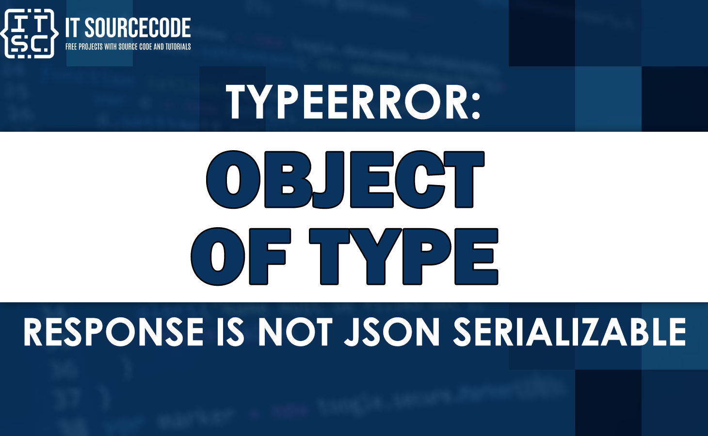 Typeerror object of type response is not json serializable