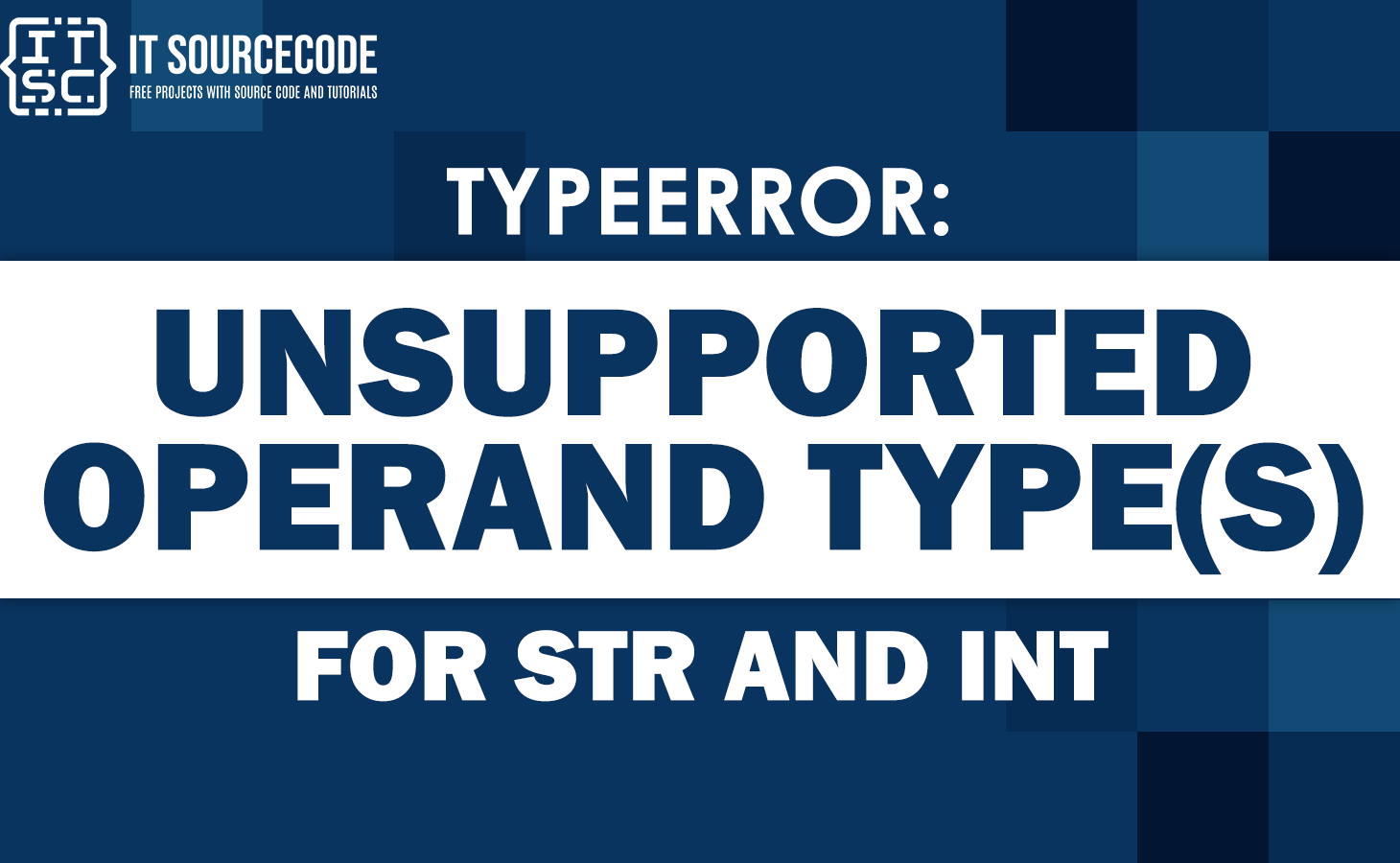 Typeerror unsupported operand type s for str and int