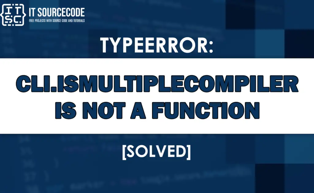 fix Fix Cli Ismultiplecompiler is Not a Function (2026 Python)