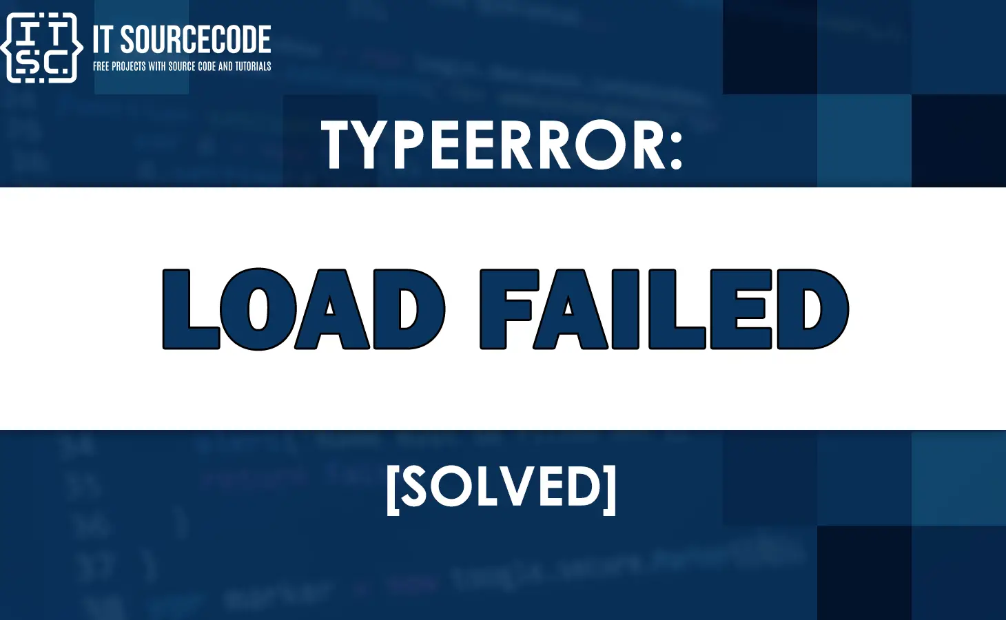 Typeerror: load failed [SOLVED]
