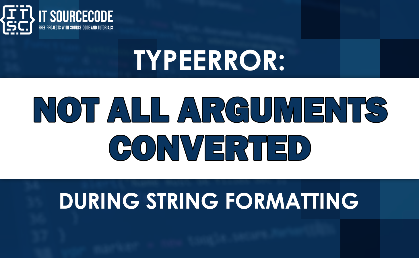 Not all arguments converted during string formatting [FIXED]