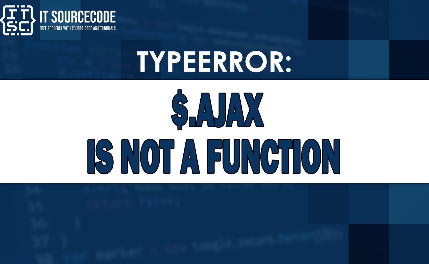 uncaught typeerror $.ajax is not a function