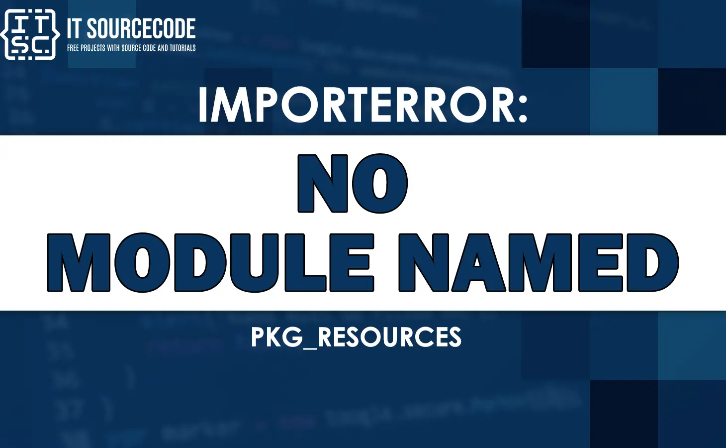 Importerror no module named pkg_resources