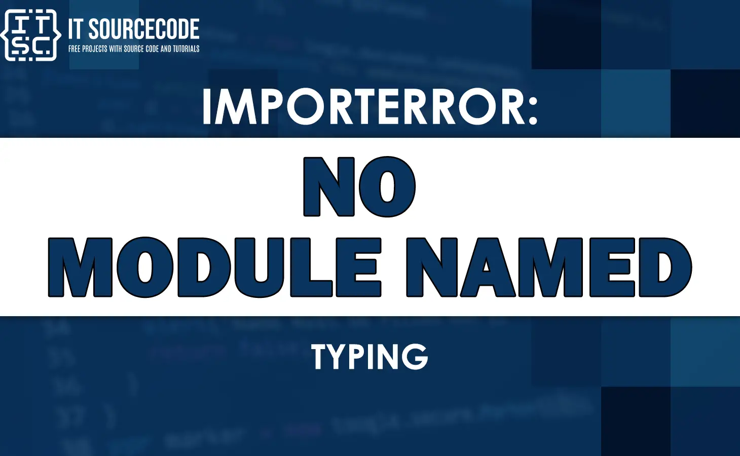 Importerror no module named typing