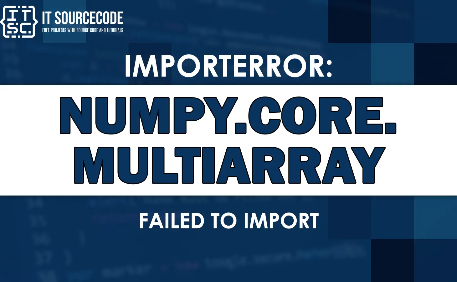 Importerror numpy.core.multiarray failed to import
