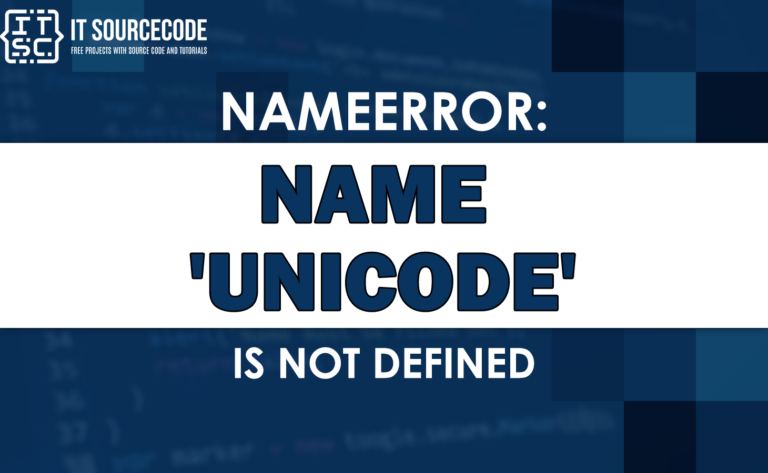 Nameerror: name unicode is not defined 6