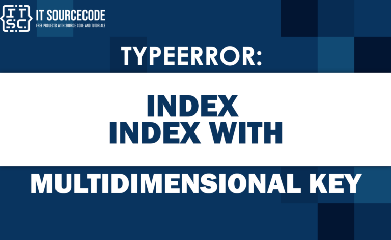 Valueerror cannot index with multidimensional key