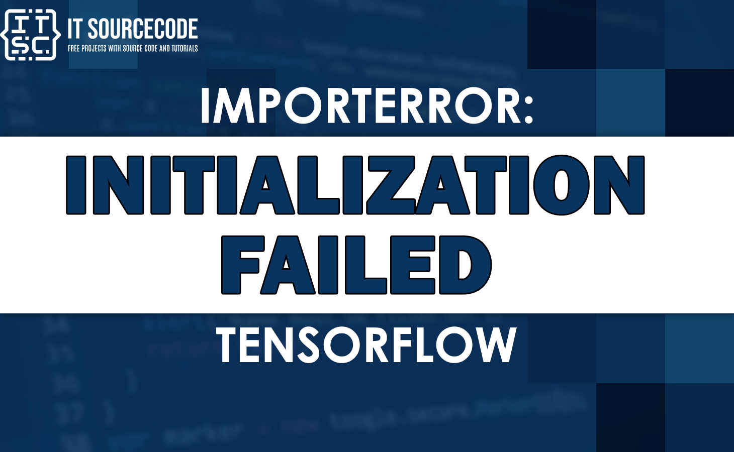 importerror initialization failed tensorflow