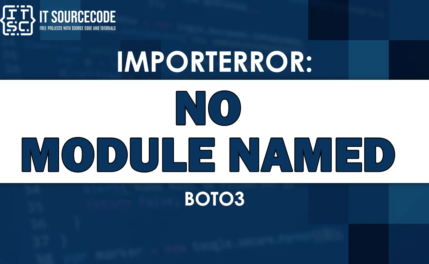 importerror no module named boto3