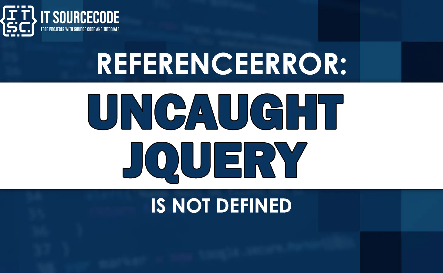 uncaught referenceerror jquery is not defined