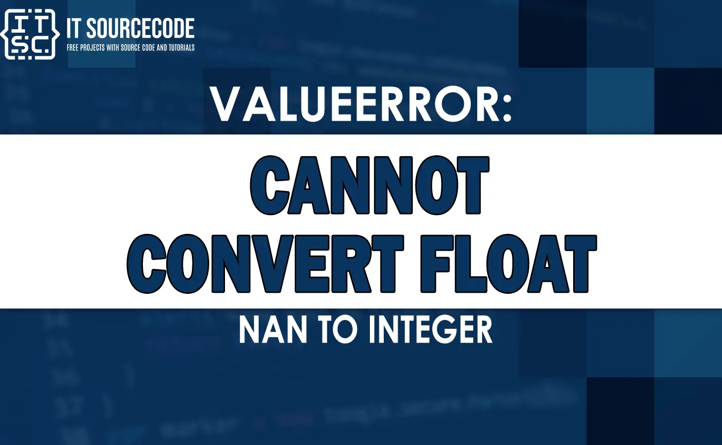 valueerror cannot convert float nan to integer