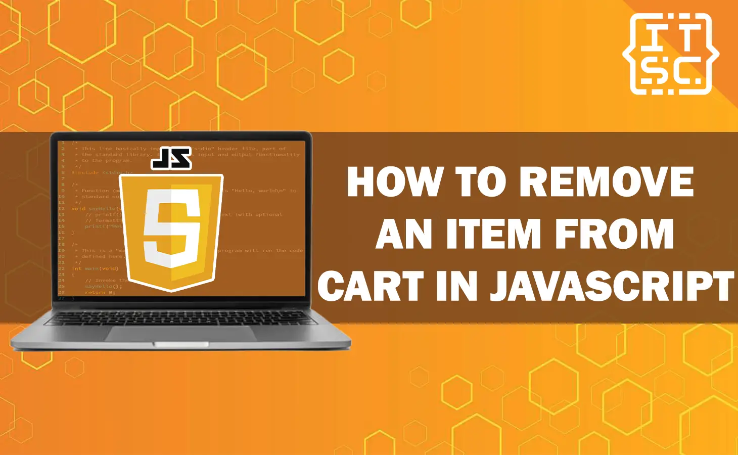 How to Remove an Item from Cart in JavaScript