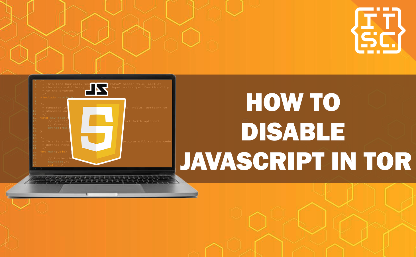 How to disable javascript in tor