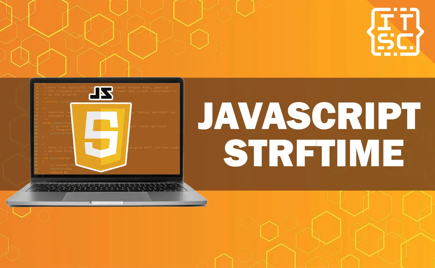 JavaScript Date Formatting with strftime