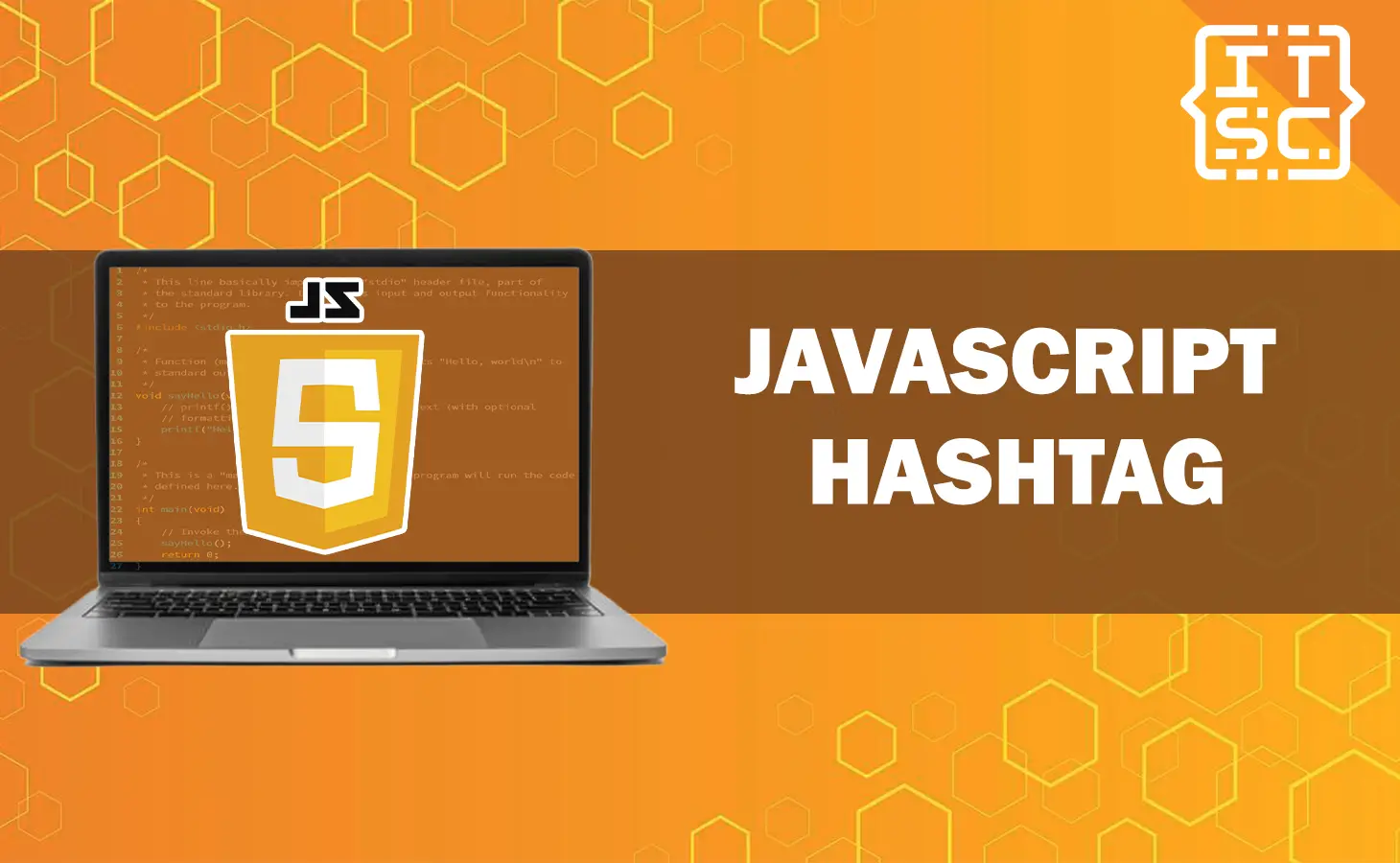 Javascript hashtag